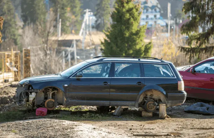 scrap car removal in burlington, ontario
