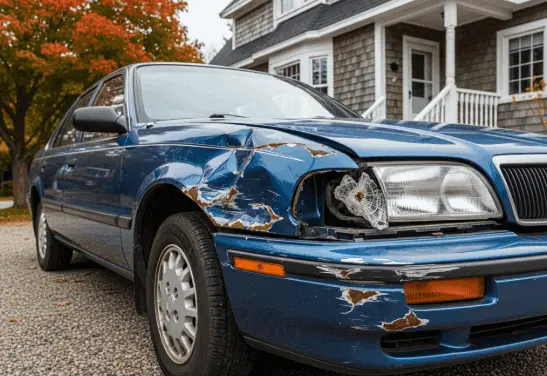 Accident Junk Cars removal in your local area